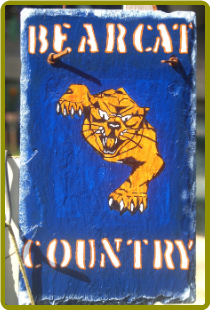 HAND PAINTED SLATE - MASCOT COUNTRY