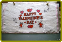 HAND PAINTED SLATE - VALENTINE'S DAY