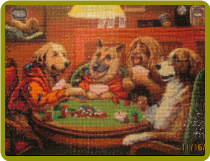 Dogs At Poker